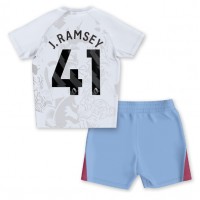 Dres Aston Villa Jacob Ramsey #41 Preč pre deti 2023-24 Krátky Rukáv (+ trenírky)